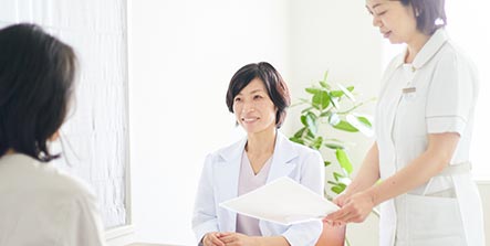 女性医師による診療
